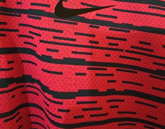 Nike Men's Vibrant Pink and Black Polo Shirt - Picture 2 of 6